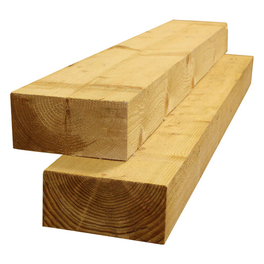 Green Pressure Treated Railway Sleeper | 2.4m x 200mm x 100mm
